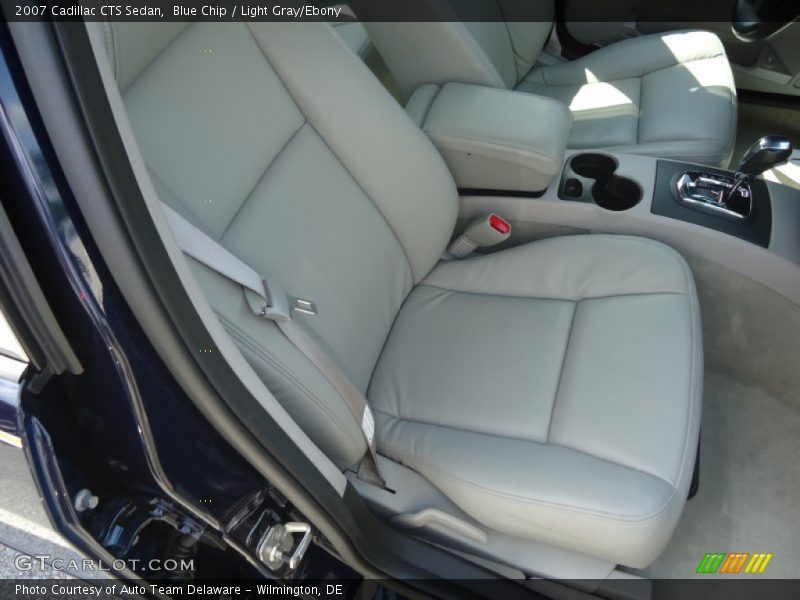 Blue Chip / Light Gray/Ebony 2007 Cadillac CTS Sedan