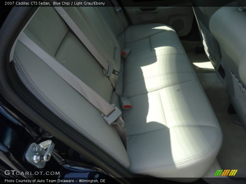 Blue Chip / Light Gray/Ebony 2007 Cadillac CTS Sedan