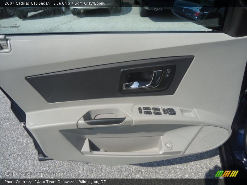Blue Chip / Light Gray/Ebony 2007 Cadillac CTS Sedan