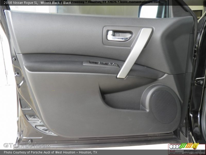 Wicked Black / Black 2008 Nissan Rogue SL