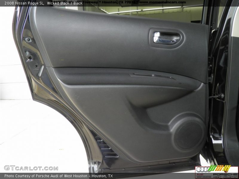 Wicked Black / Black 2008 Nissan Rogue SL