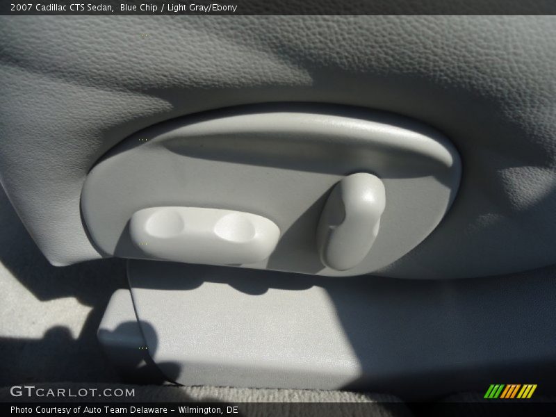 Blue Chip / Light Gray/Ebony 2007 Cadillac CTS Sedan