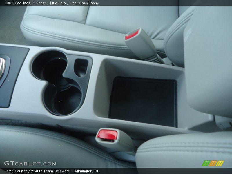 Blue Chip / Light Gray/Ebony 2007 Cadillac CTS Sedan