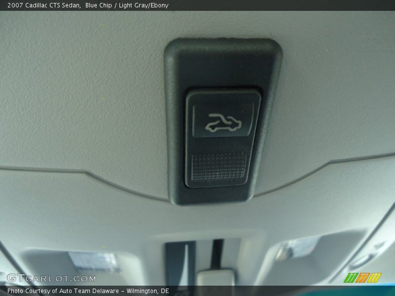 Blue Chip / Light Gray/Ebony 2007 Cadillac CTS Sedan