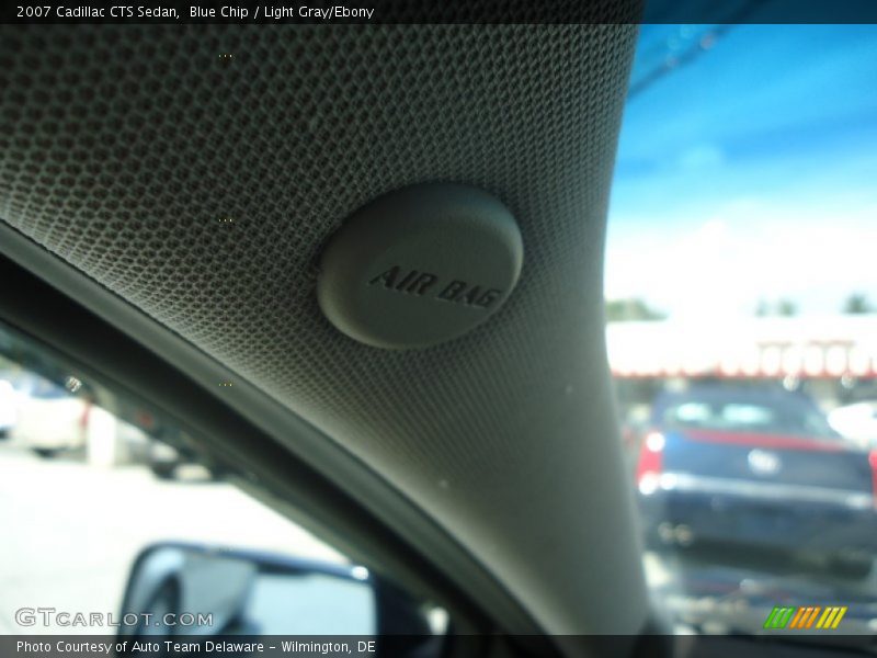 Blue Chip / Light Gray/Ebony 2007 Cadillac CTS Sedan