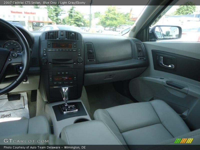 Blue Chip / Light Gray/Ebony 2007 Cadillac CTS Sedan
