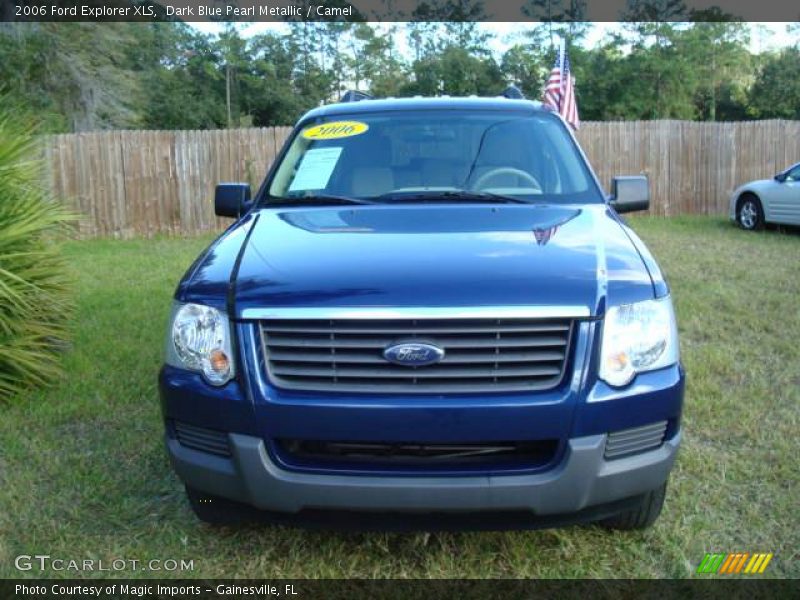 Dark Blue Pearl Metallic / Camel 2006 Ford Explorer XLS