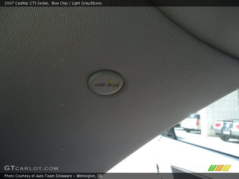 Blue Chip / Light Gray/Ebony 2007 Cadillac CTS Sedan