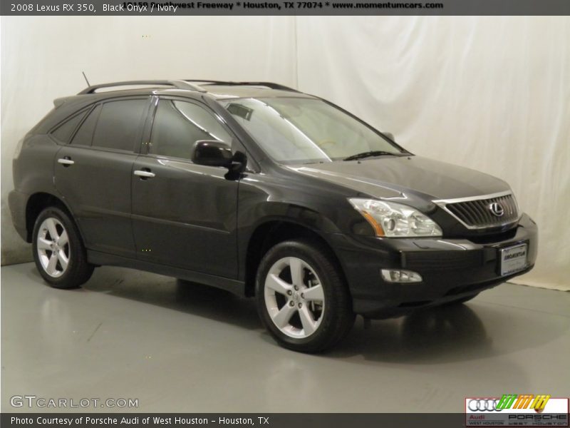 Black Onyx / Ivory 2008 Lexus RX 350