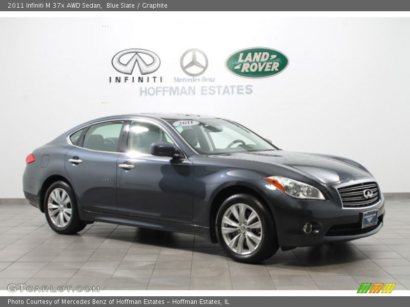 Blue Slate / Graphite 2011 Infiniti M 37x AWD Sedan
