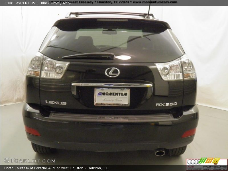 Black Onyx / Ivory 2008 Lexus RX 350