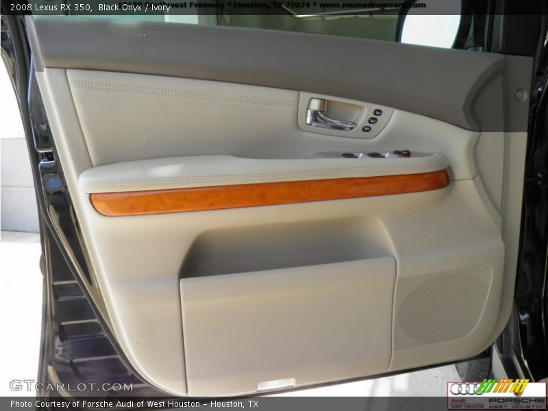 Black Onyx / Ivory 2008 Lexus RX 350