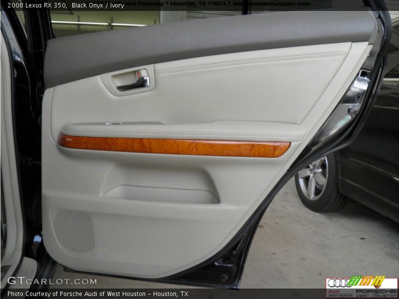 Black Onyx / Ivory 2008 Lexus RX 350