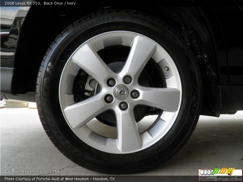 Black Onyx / Ivory 2008 Lexus RX 350