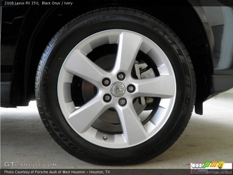 Black Onyx / Ivory 2008 Lexus RX 350