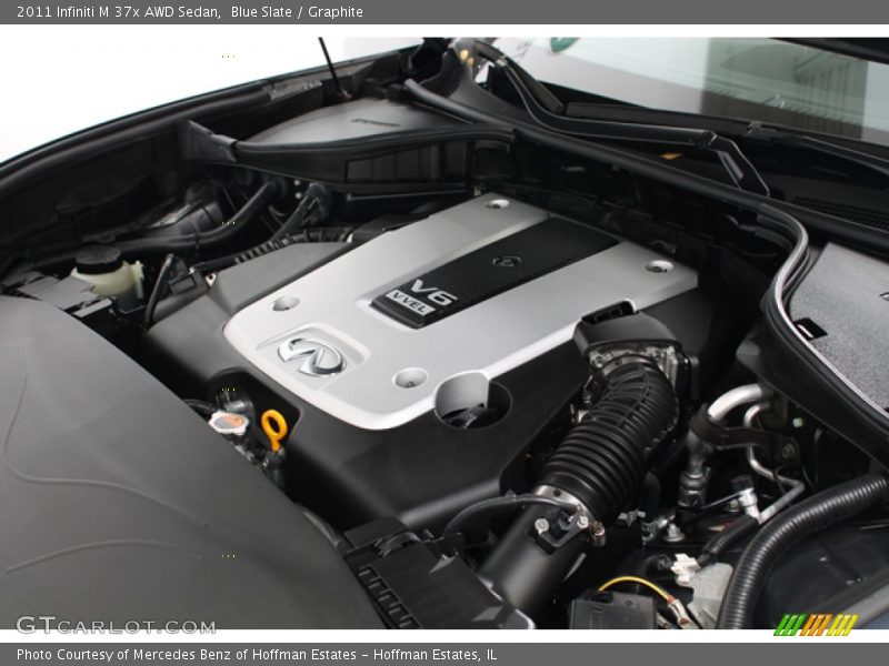 Blue Slate / Graphite 2011 Infiniti M 37x AWD Sedan