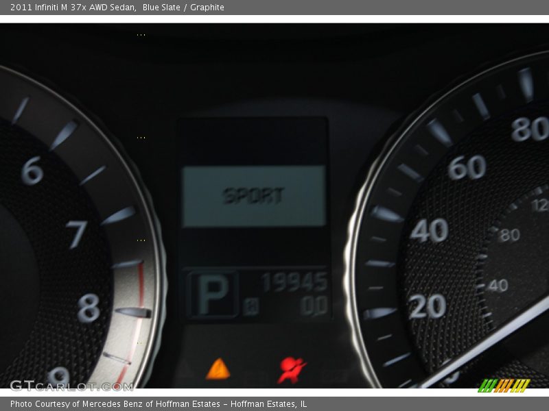 Blue Slate / Graphite 2011 Infiniti M 37x AWD Sedan