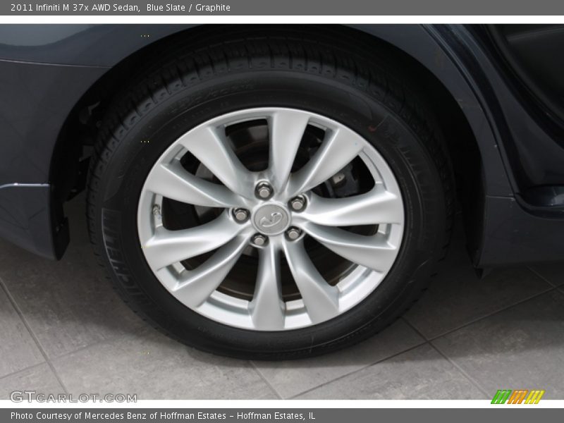 Blue Slate / Graphite 2011 Infiniti M 37x AWD Sedan