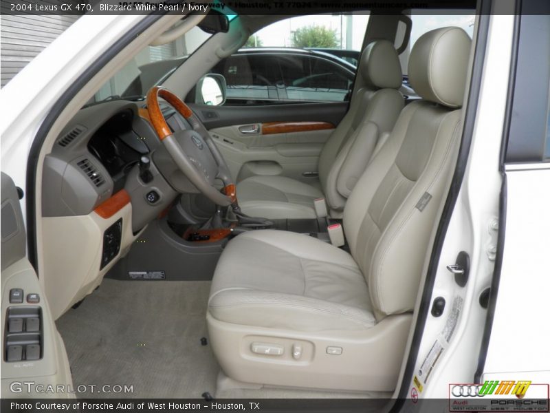 Blizzard White Pearl / Ivory 2004 Lexus GX 470