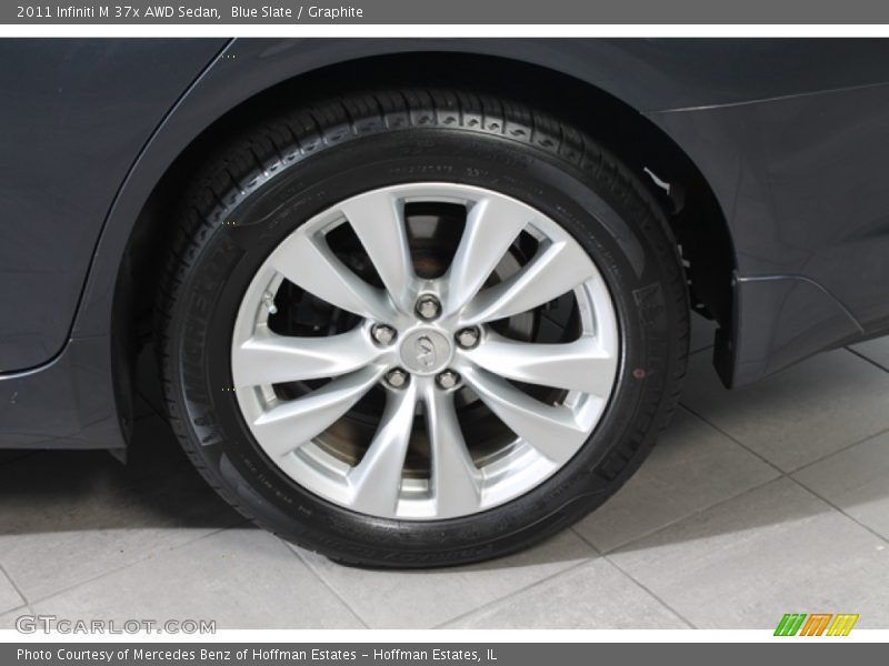 Blue Slate / Graphite 2011 Infiniti M 37x AWD Sedan