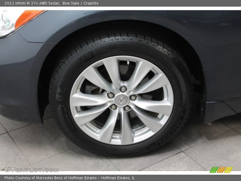 Blue Slate / Graphite 2011 Infiniti M 37x AWD Sedan