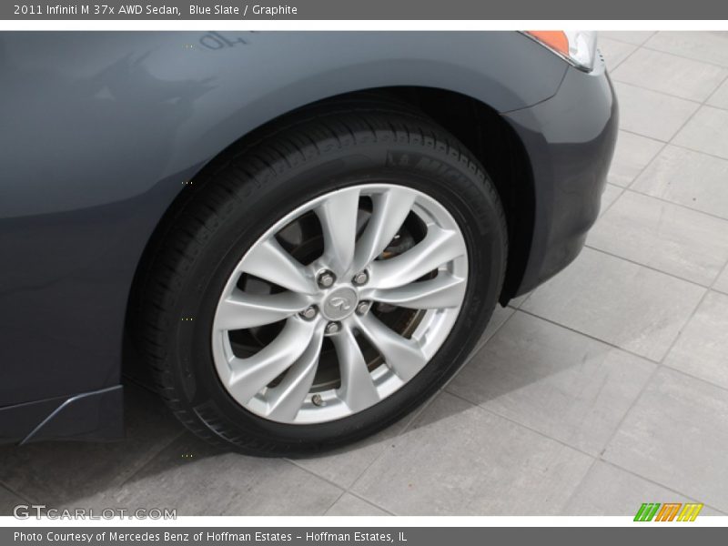 Blue Slate / Graphite 2011 Infiniti M 37x AWD Sedan