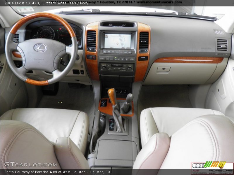 Blizzard White Pearl / Ivory 2004 Lexus GX 470