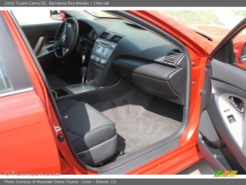 Barcelona Red Metallic / Charcoal 2009 Toyota Camry SE