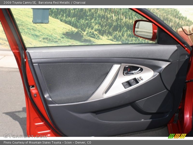 Barcelona Red Metallic / Charcoal 2009 Toyota Camry SE