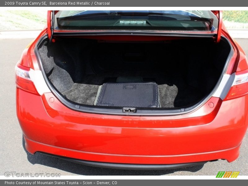 Barcelona Red Metallic / Charcoal 2009 Toyota Camry SE