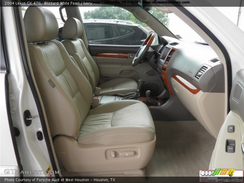 Blizzard White Pearl / Ivory 2004 Lexus GX 470