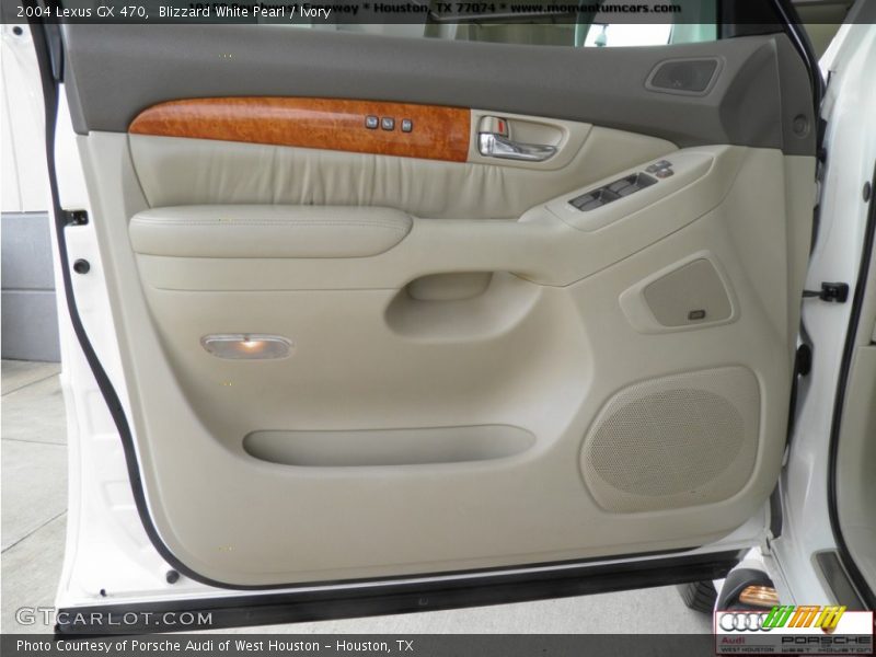 Blizzard White Pearl / Ivory 2004 Lexus GX 470