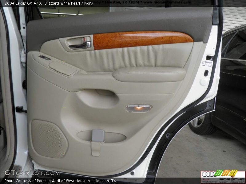 Blizzard White Pearl / Ivory 2004 Lexus GX 470