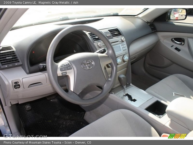 Magnetic Gray Metallic / Ash 2009 Toyota Camry LE