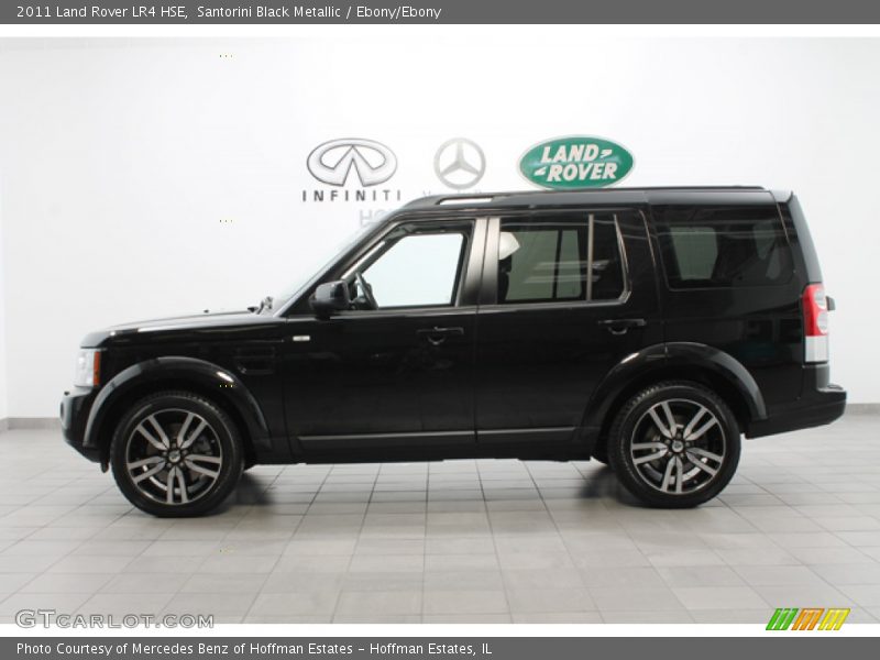 Santorini Black Metallic / Ebony/Ebony 2011 Land Rover LR4 HSE