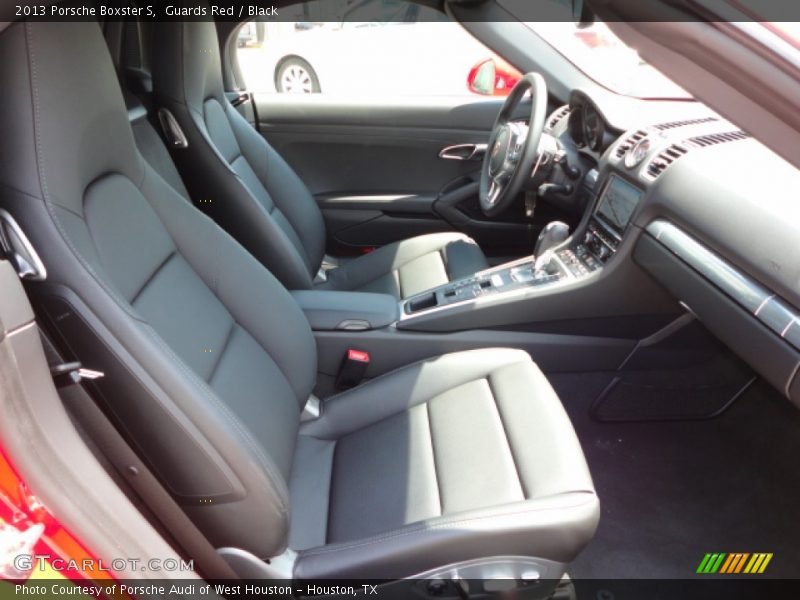  2013 Boxster S Black Interior