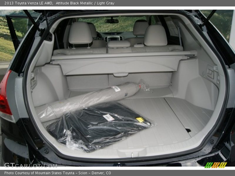  2013 Venza LE AWD Trunk