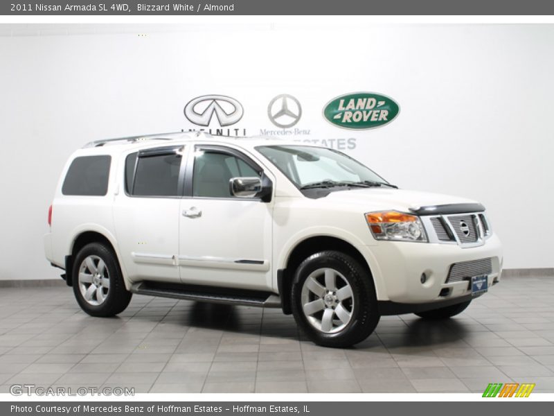 Blizzard White / Almond 2011 Nissan Armada SL 4WD