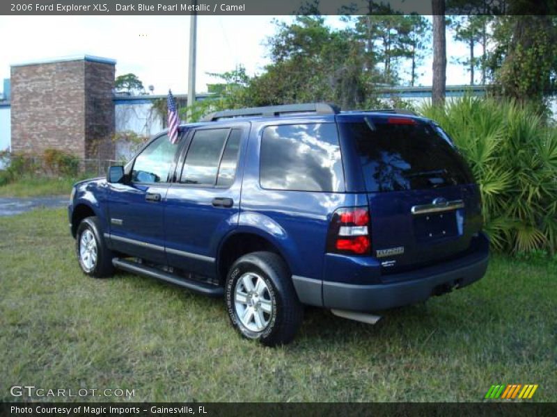 Dark Blue Pearl Metallic / Camel 2006 Ford Explorer XLS