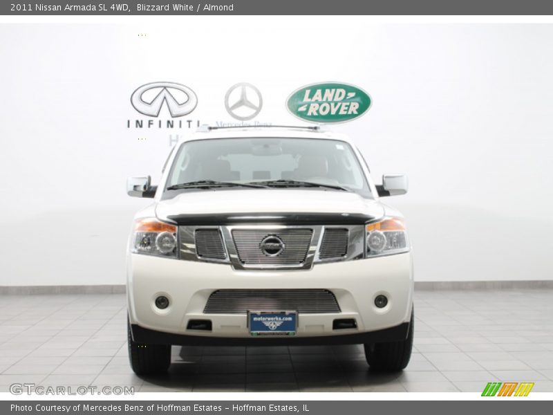 Blizzard White / Almond 2011 Nissan Armada SL 4WD