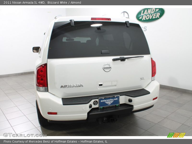 Blizzard White / Almond 2011 Nissan Armada SL 4WD