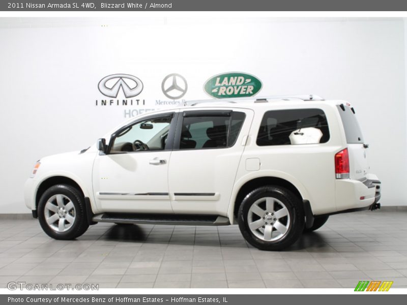 Blizzard White / Almond 2011 Nissan Armada SL 4WD