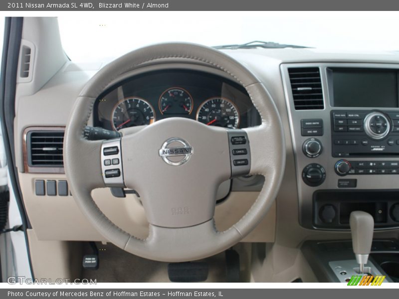 Blizzard White / Almond 2011 Nissan Armada SL 4WD
