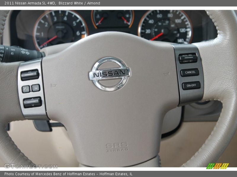 Blizzard White / Almond 2011 Nissan Armada SL 4WD