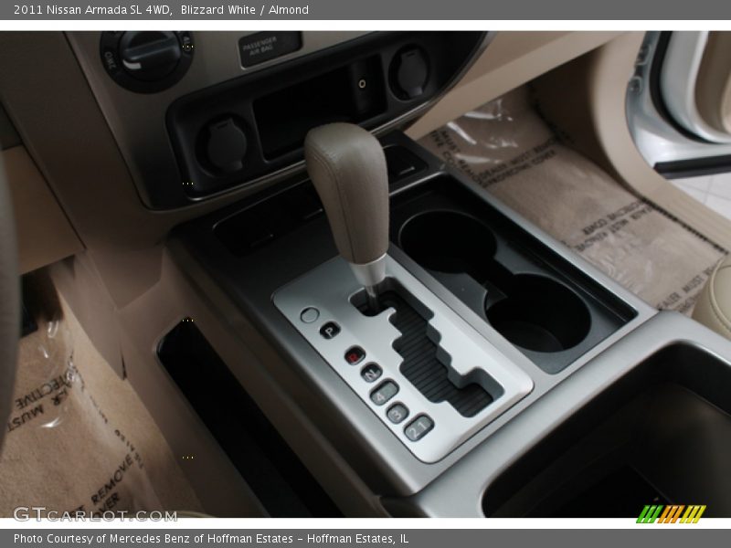 Blizzard White / Almond 2011 Nissan Armada SL 4WD