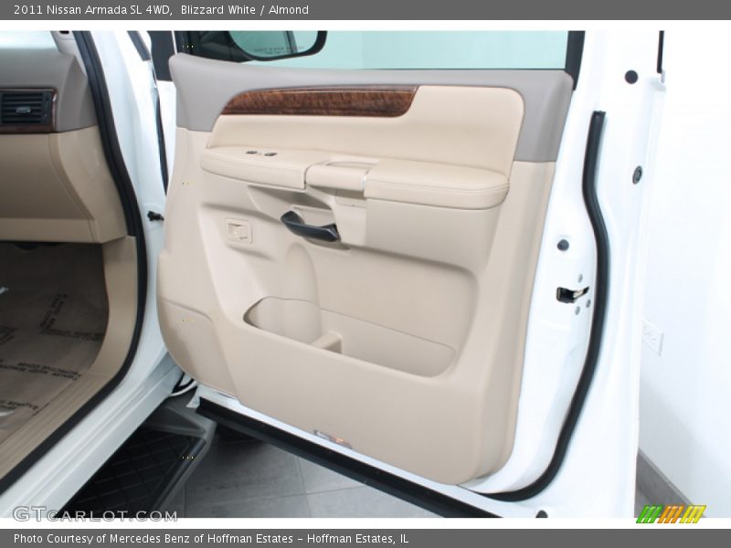Blizzard White / Almond 2011 Nissan Armada SL 4WD