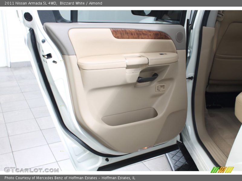 Blizzard White / Almond 2011 Nissan Armada SL 4WD