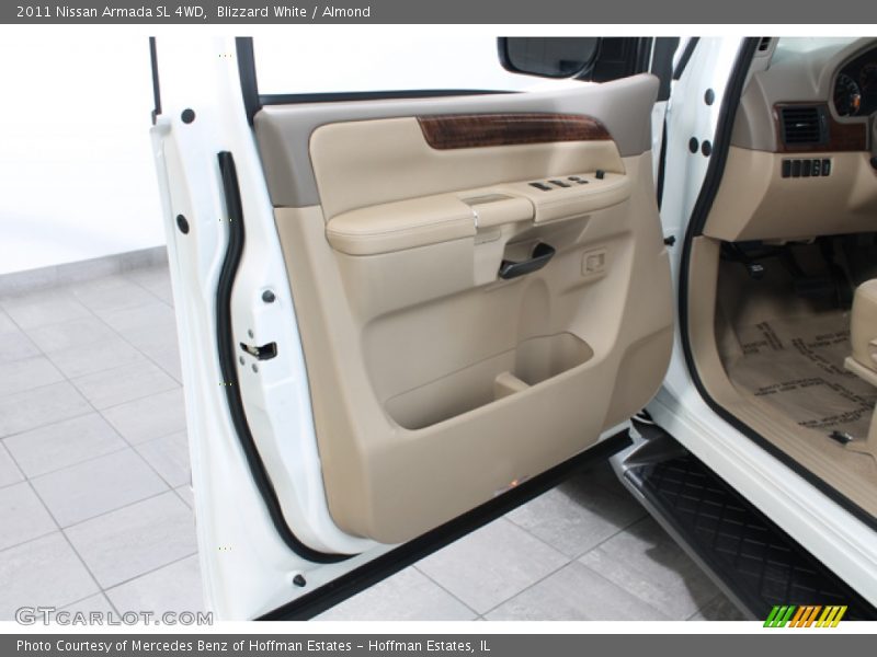 Blizzard White / Almond 2011 Nissan Armada SL 4WD