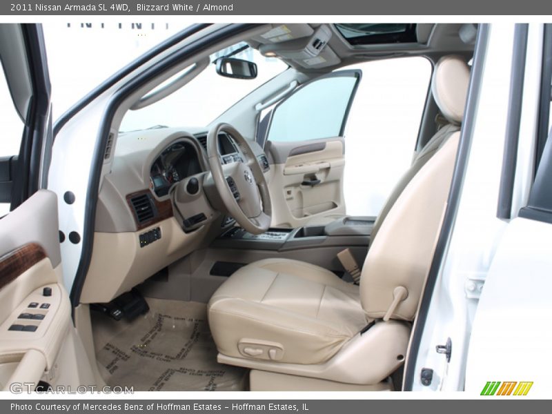 Blizzard White / Almond 2011 Nissan Armada SL 4WD
