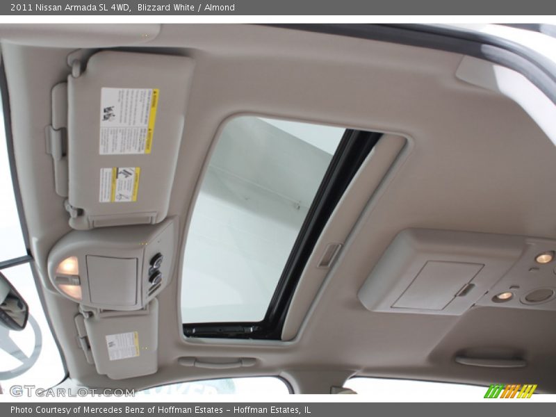 Blizzard White / Almond 2011 Nissan Armada SL 4WD